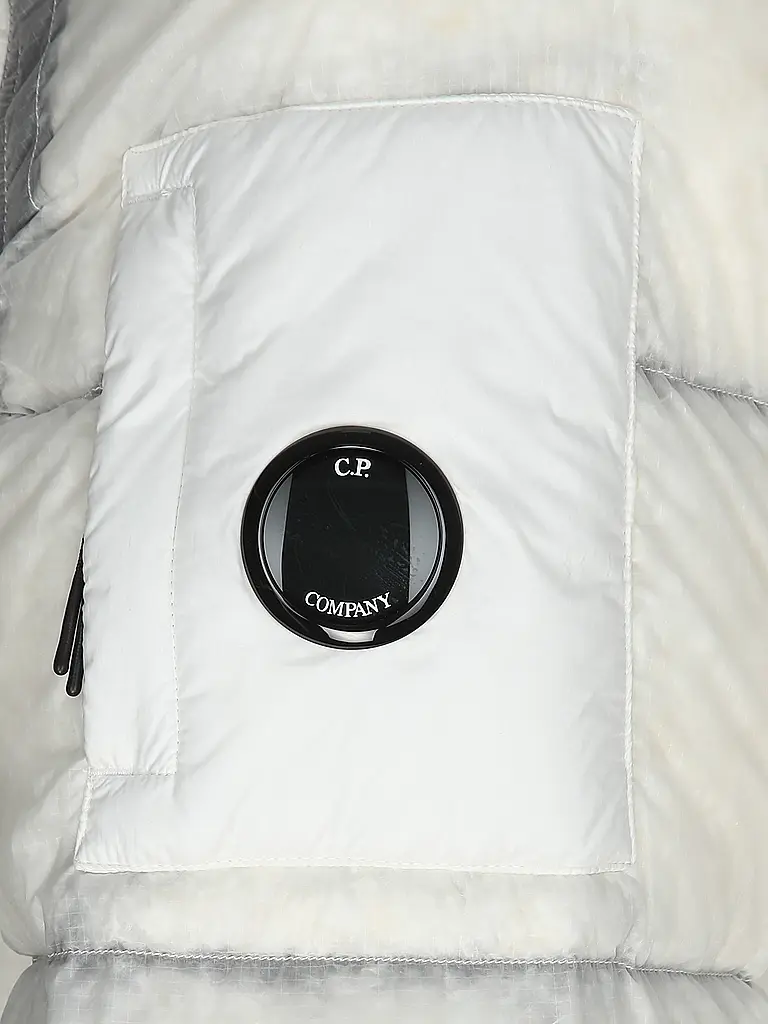 CP COMPANY | Chaqueta acolchada de plumón | Blanco