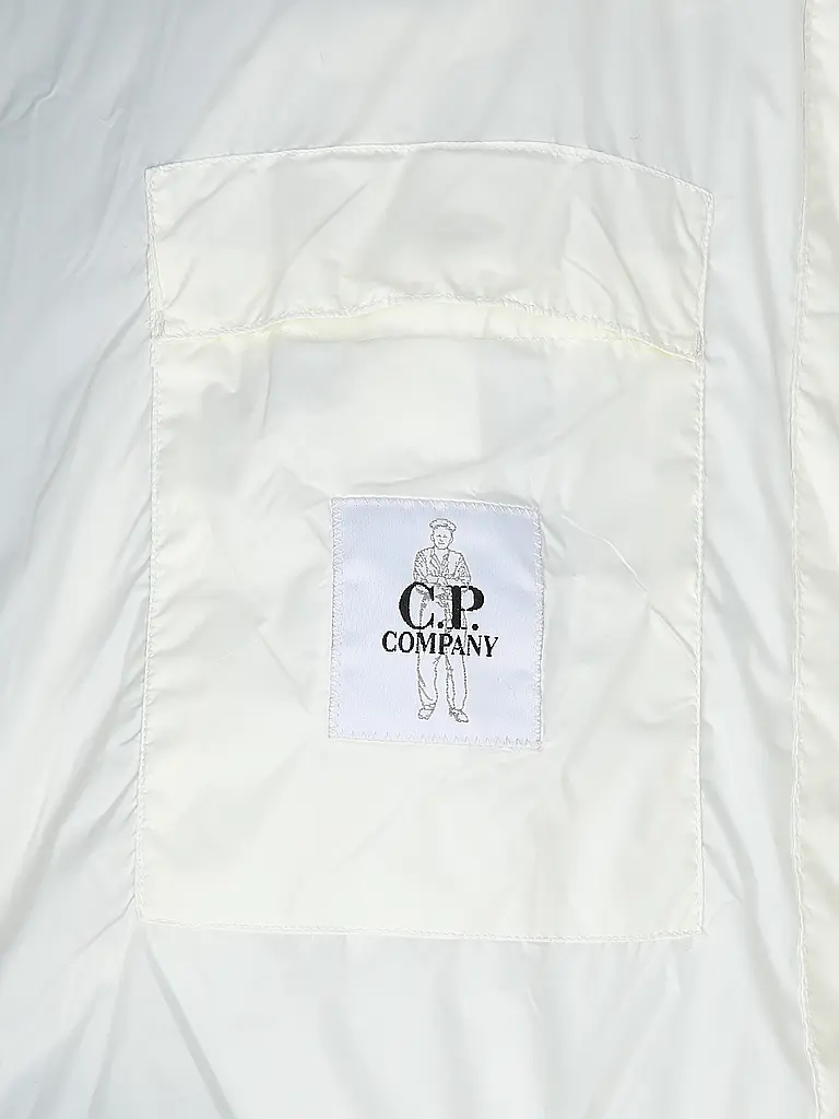 CP COMPANY | Chaqueta acolchada de plumón | Blanco
