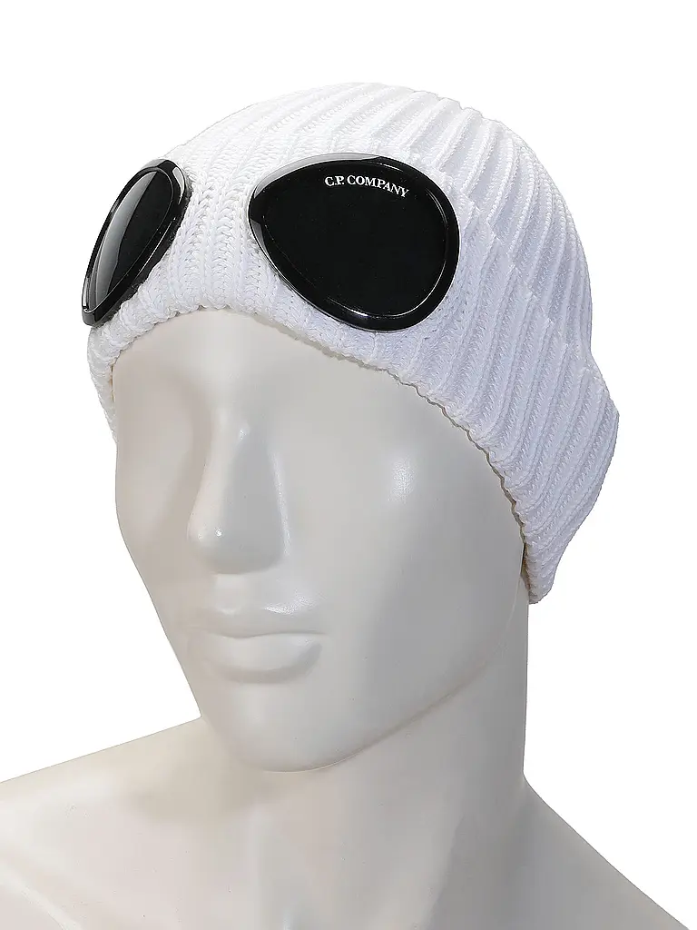 CP COMPANY | Gorro - Gorro GOOGLES | Blanco