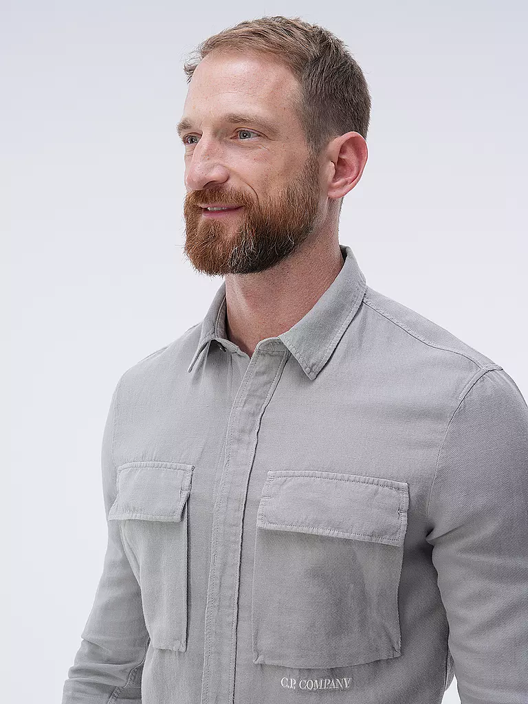 CP COMPANY | Overshirt | Gris claro
