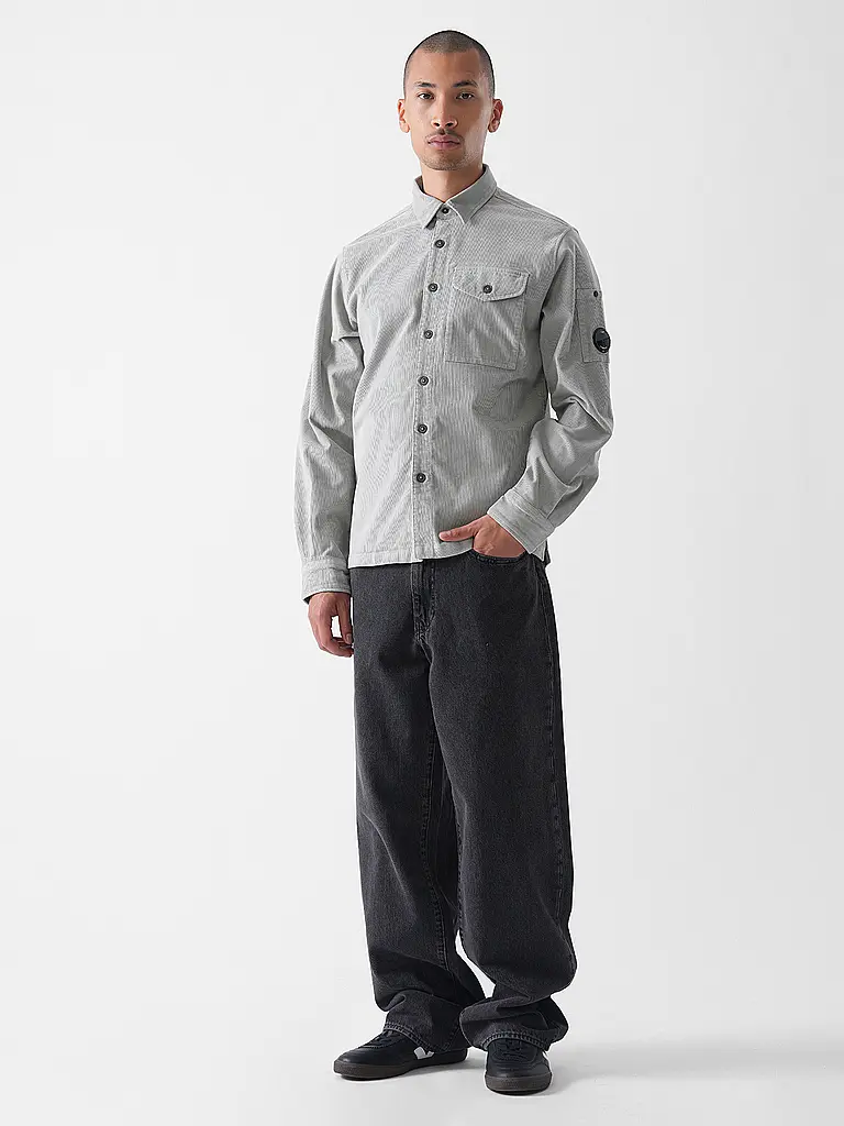 CP COMPANY | Sobrecamisa | Gris claro