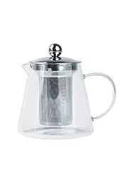 CRISTEL FRANCE | Filtro desenroscable OOLONG 0,8 l Vidrio/Acero inoxidable | Transparente