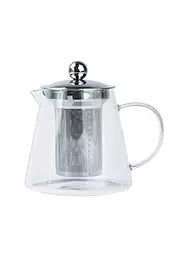 CRISTEL FRANCE | Filtro desenroscable OOLONG 1,2 l Vidrio/Acero inoxidable | Transparente