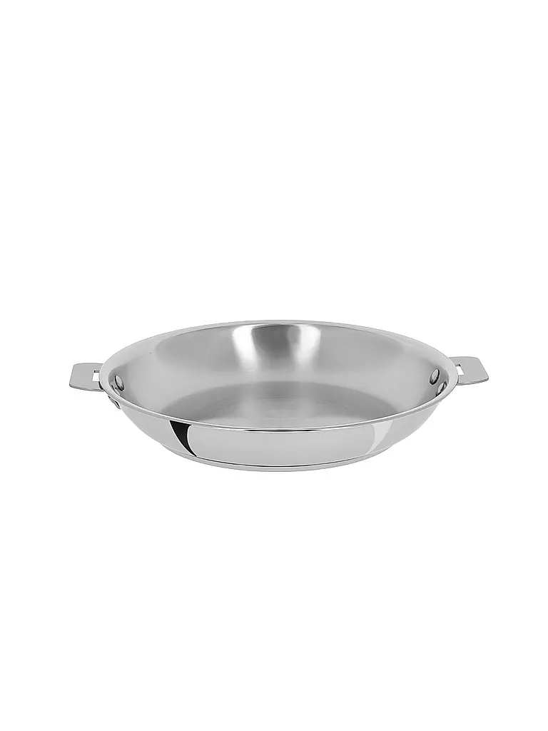 CRISTEL FRANCE | Sartén para servir 32cm CASTELINE Acero inoxidable | Plata