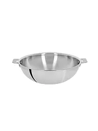 CRISTEL FRANCE | Wok 24cm CASTELINE Acero Inoxidable | Plata