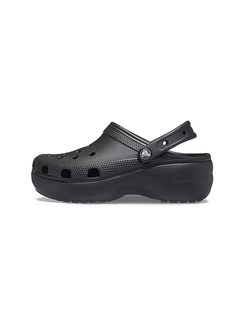 CROCS | Pantoletten CLASSIC PLATFORM CLOG | Negro