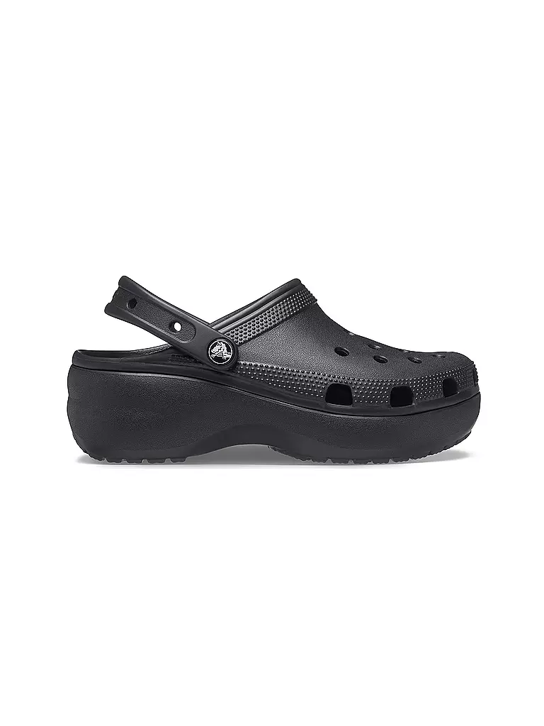 CROCS | Pantoletten CLASSIC PLATFORM CLOG | Negro