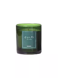 CULTI | Vela navideña 270g pequeña GIOIA Roja | Verde oscuro