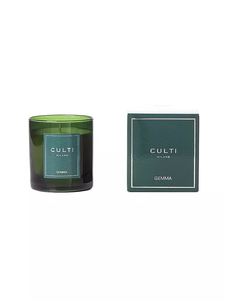 CULTI | Vela de Navidad 270g pequeña GEMMA Verde | 