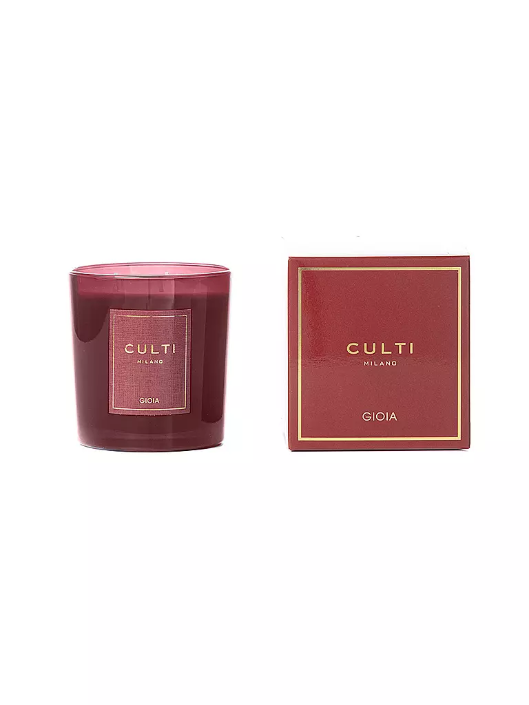 CULTI | Vela navideña GIOIA 550g Roja | 