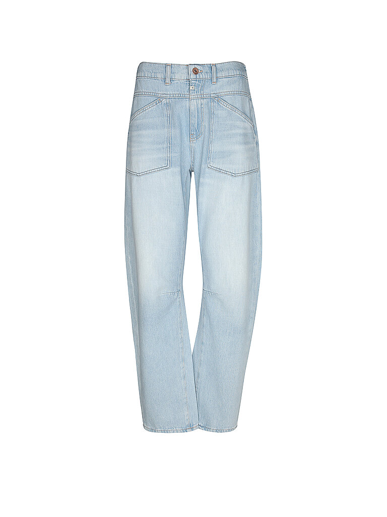 Jeans Balloon Fit 7/8 SELENA azul claro XS/L30