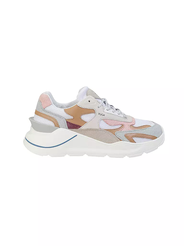 D.A.T.E. | Zapatillas FUGA COLORED | Blanco