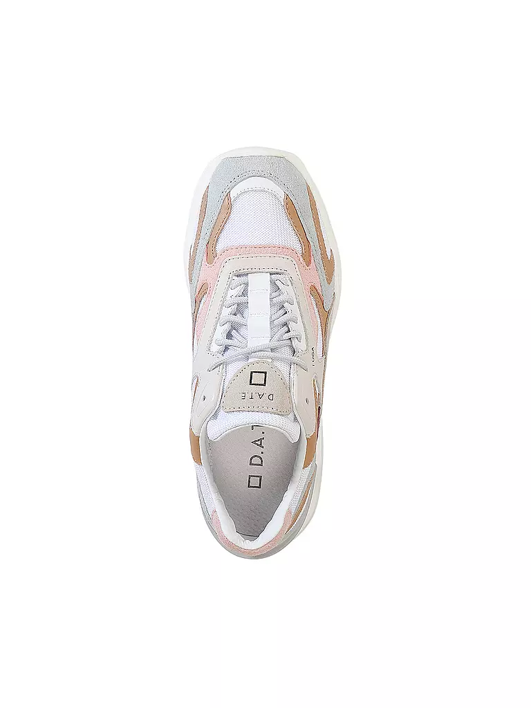 D.A.T.E. | Zapatillas FUGA COLORED | Blanco