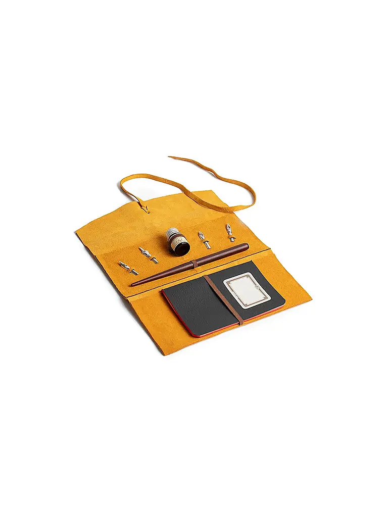 DALLAITI | Schreibset mit Notizbuch Gold | Oro