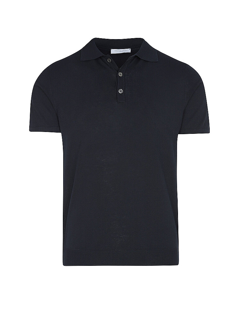 Polo azul oscuro M
