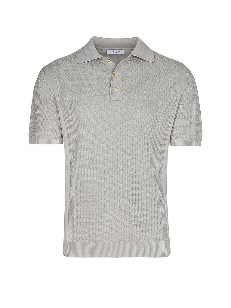 Polo gris claro XL