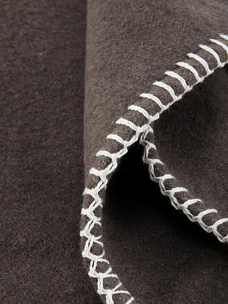 DAVID FUSSENEGGER | Tagesdecke - Plaid "Sylt" 140x200cm (Stain/Fango)