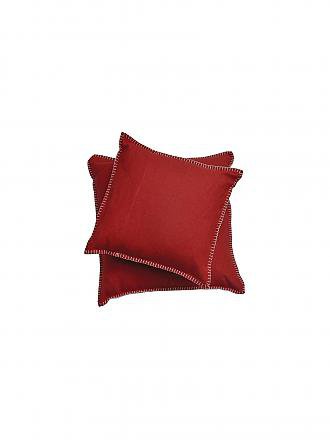 DAVID FUSSENEGGER | Funda de almohada "Sylt" 40x40cm (rojo chino)