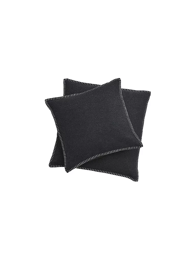 DAVID FUSSENEGGER | Funda de almohada "Sylt" 40x40cm (Antracita) | Gris