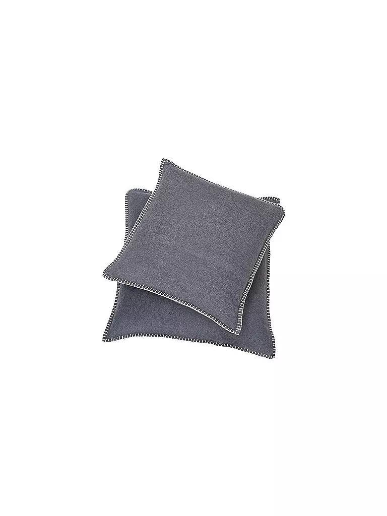 DAVID FUSSENEGGER | Funda de almohada "Sylt" 40x40cm (Fieltro Mele) | Gris
