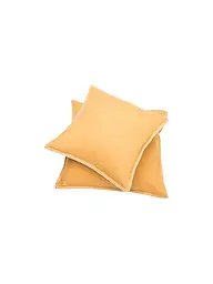 DAVID FUSSENEGGER | Funda de almohada "Sylt" 40x40cm (Antracita) | Amarillo