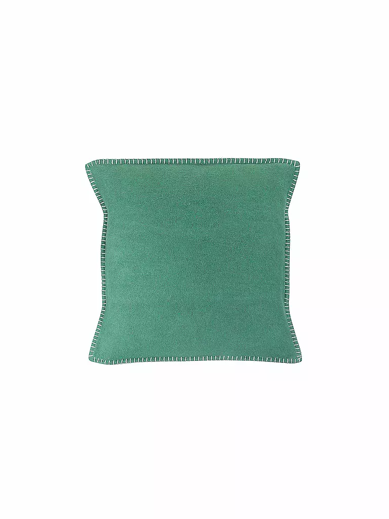 DAVID FUSSENEGGER | Funda de almohada "Sylt" 50x50cm (verde botella) | Verde