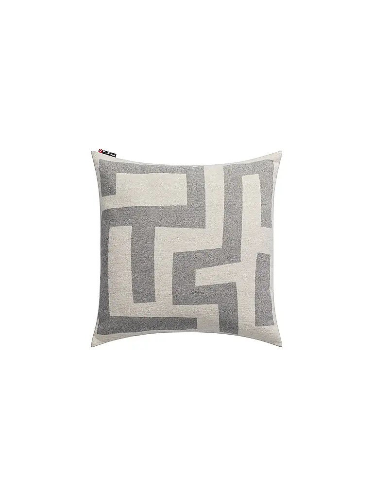 DAVID FUSSENEGGER | Funda de almohada SILVRETTA 50x50cm Labyrinth Gris | Gris