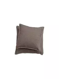 DAVID FUSSENEGGER | Funda de almohada "Sylt" 40x40cm (Antracita) | Marrón
