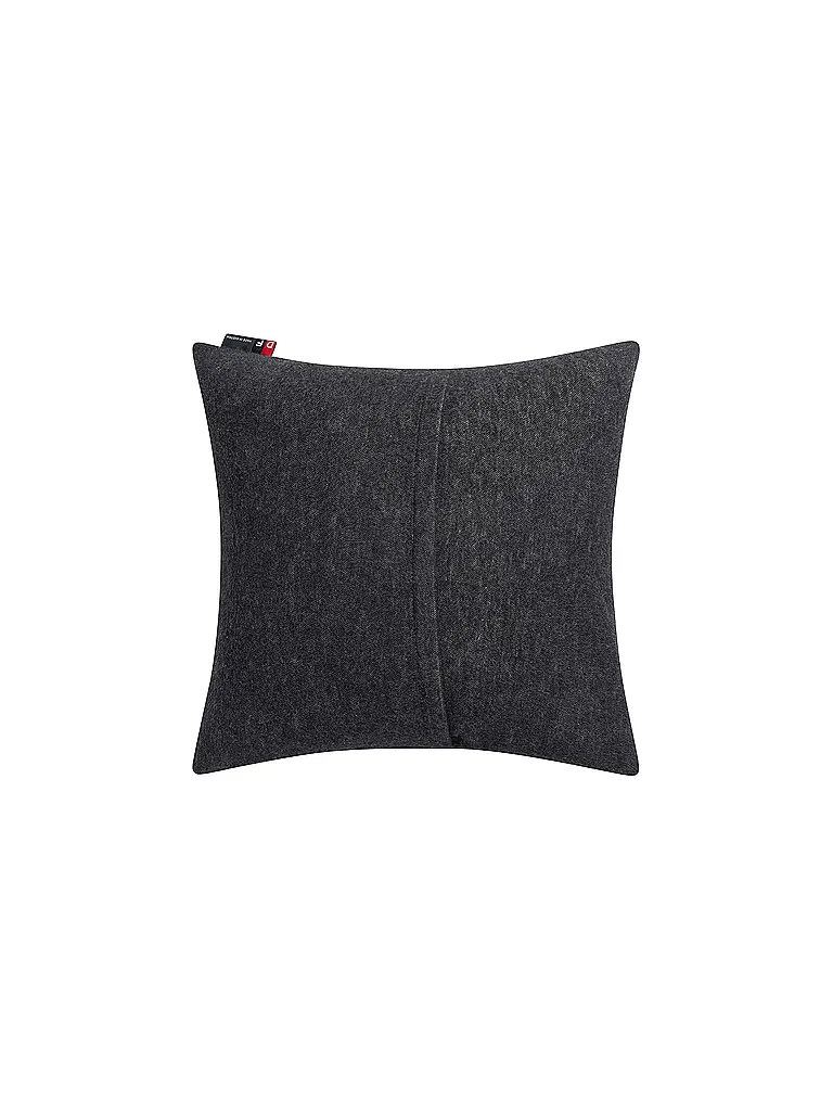DAVID FUSSENEGGER | Funda de cojín SILVRETTA Mano 40x40cm Antracita | Gris