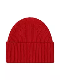 DAVIDA | Kaschmirmütze - Haube  | Rojo