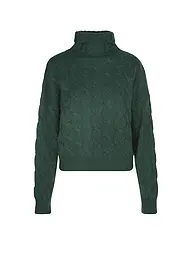 DAVIDA | Jersey de cachemira CHUNKY CABLE | Verde