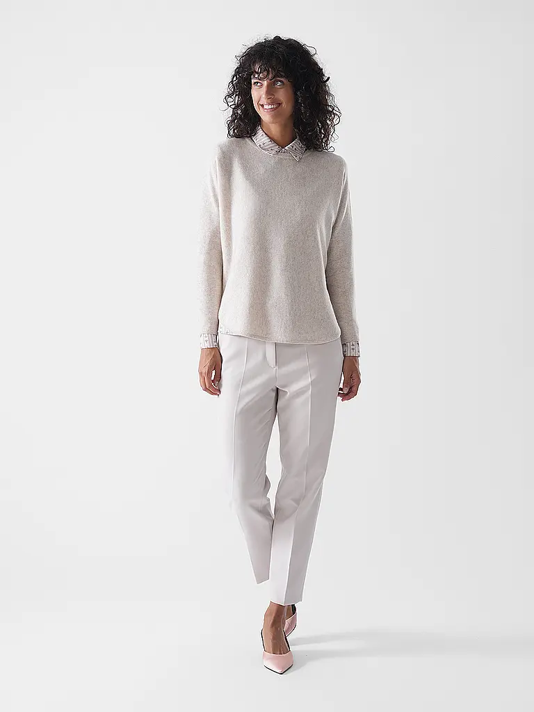 DAVIDA | Jersey de cachemira | Beige