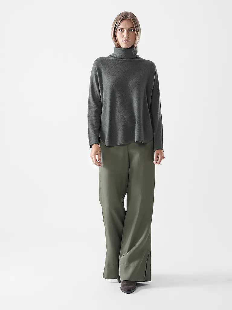 DAVIDA | Jersey de cachemira | Verde oscuro