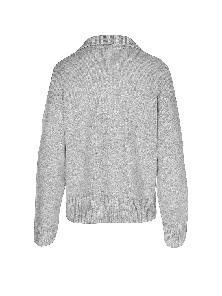 DAVIDA | Jersey de cachemira | Gris claro