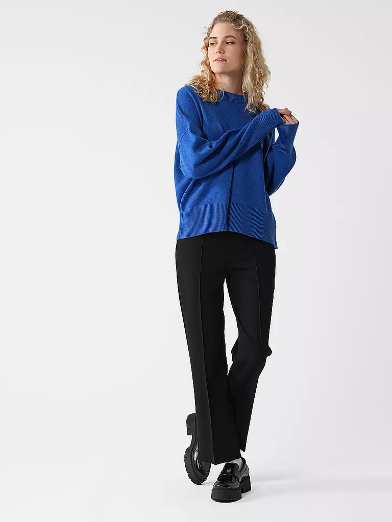 DAVIDA | Kaschmirpullover | Azul oscuro