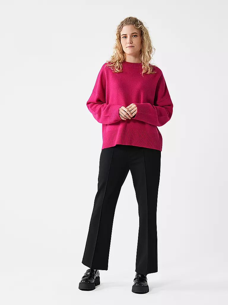 DAVIDA | Kaschmirpullover | Fucsia
