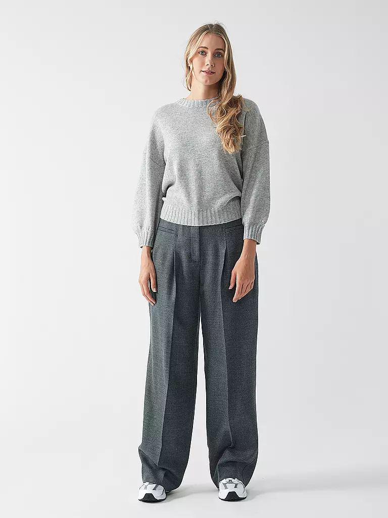DAVIDA | Kaschmirpullover | Gris claro