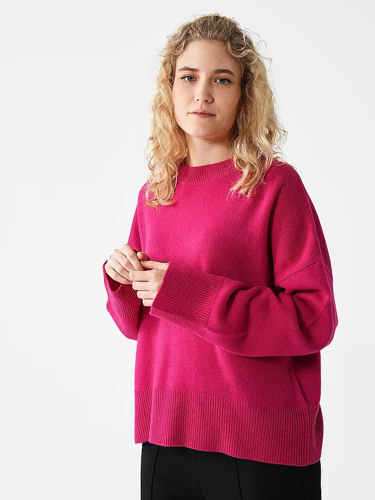 DAVIDA | Kaschmirpullover | Fucsia