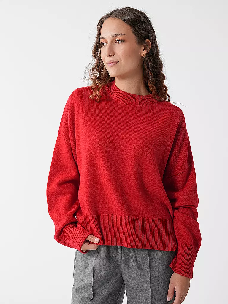 DAVIDA | Kaschmirpullover | Rojo