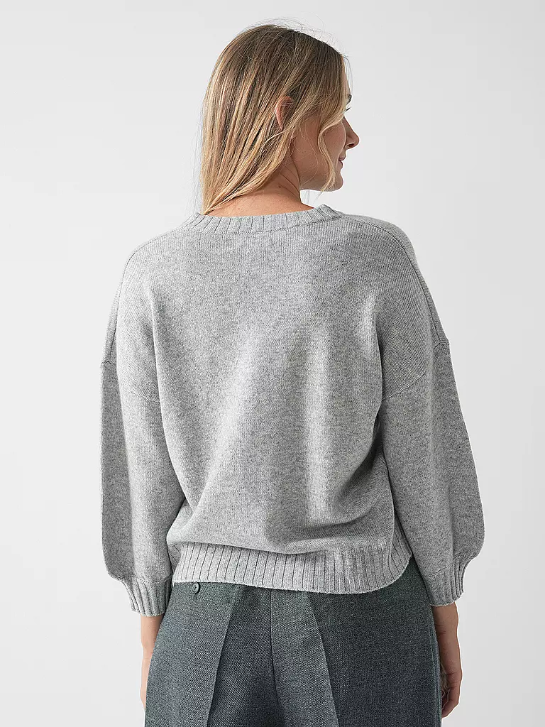 DAVIDA | Kaschmirpullover | Gris claro