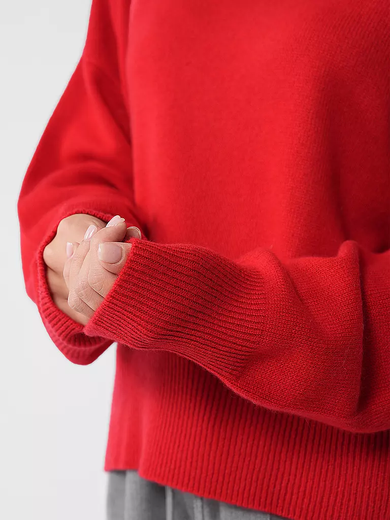 DAVIDA | Kaschmirpullover | Rojo