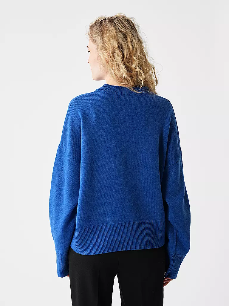DAVIDA | Kaschmirpullover | Azul oscuro