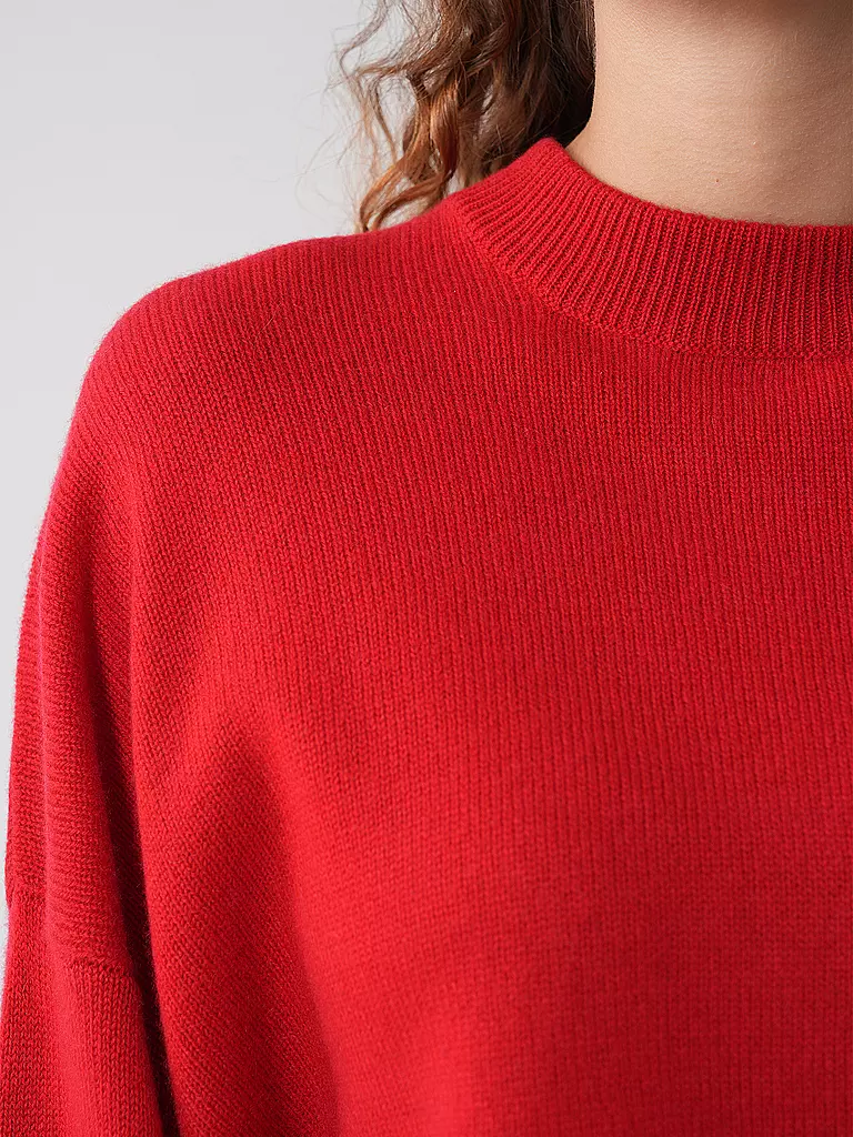 DAVIDA | Kaschmirpullover | Rojo