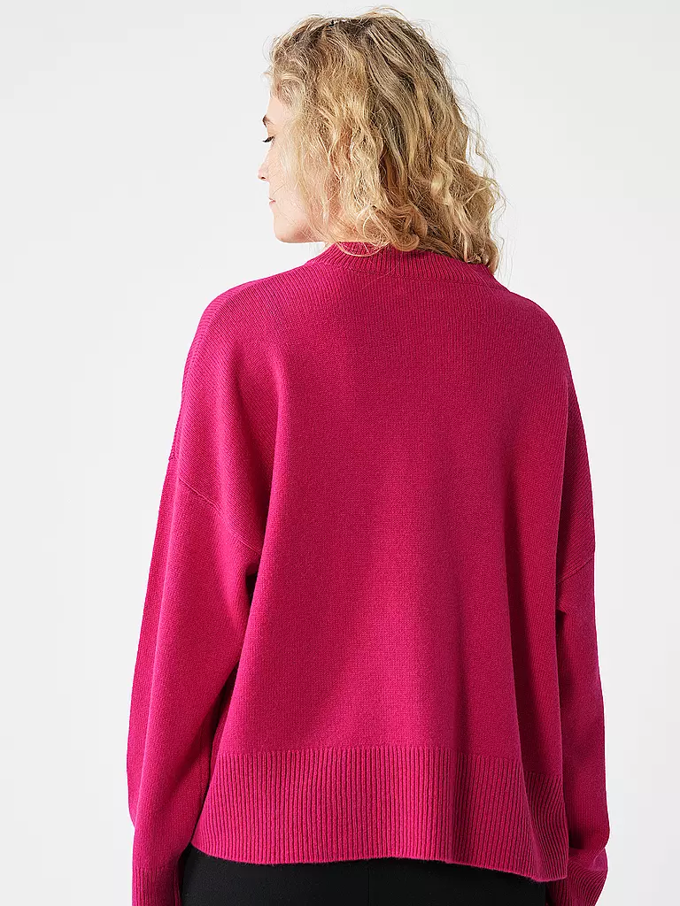 DAVIDA | Kaschmirpullover | Fucsia