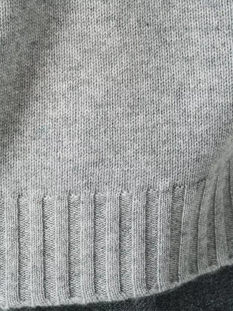 DAVIDA | Kaschmirpullover | Gris claro