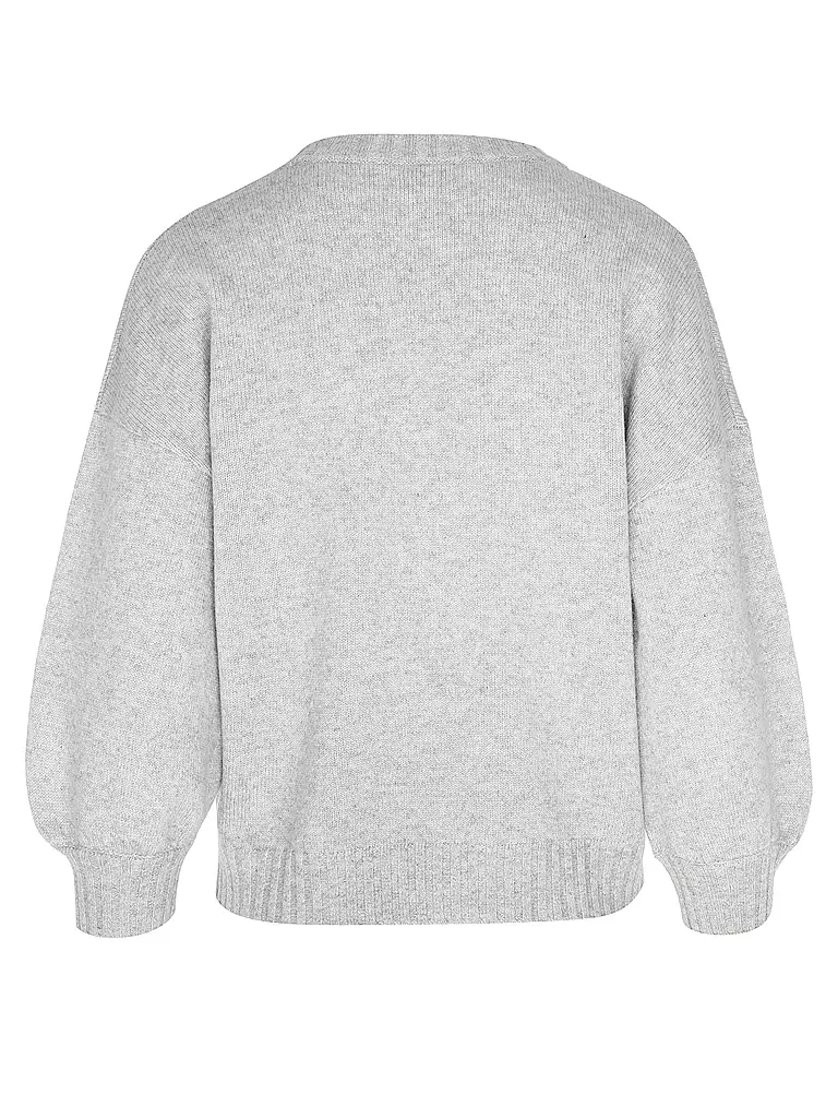 DAVIDA | Kaschmirpullover | Gris claro