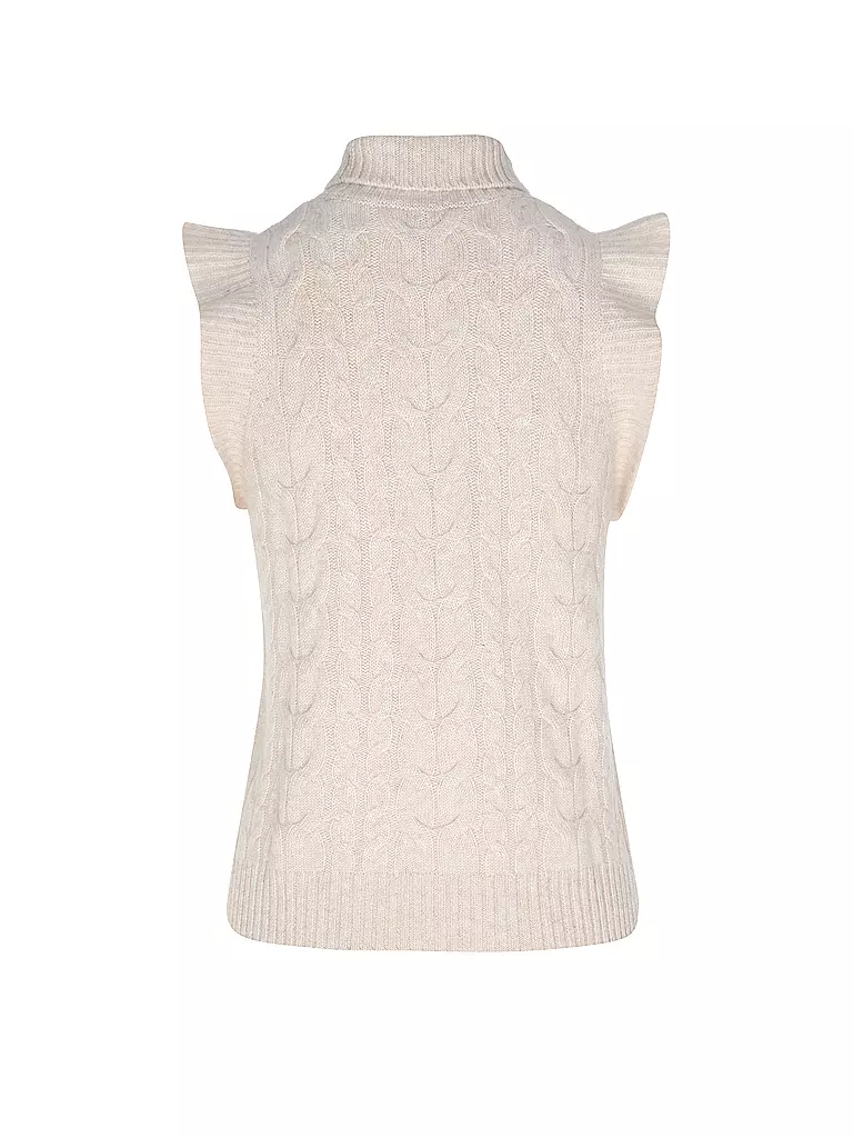 DAVIDA | Kaschmirpullunder  | Beige