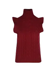 DAVIDA | Kaschmirpullunder | Rojo