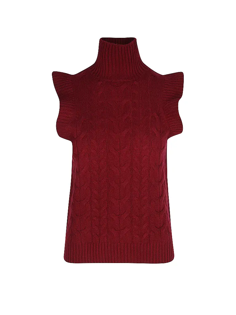 DAVIDA | Kaschmirpullunder | Rojo