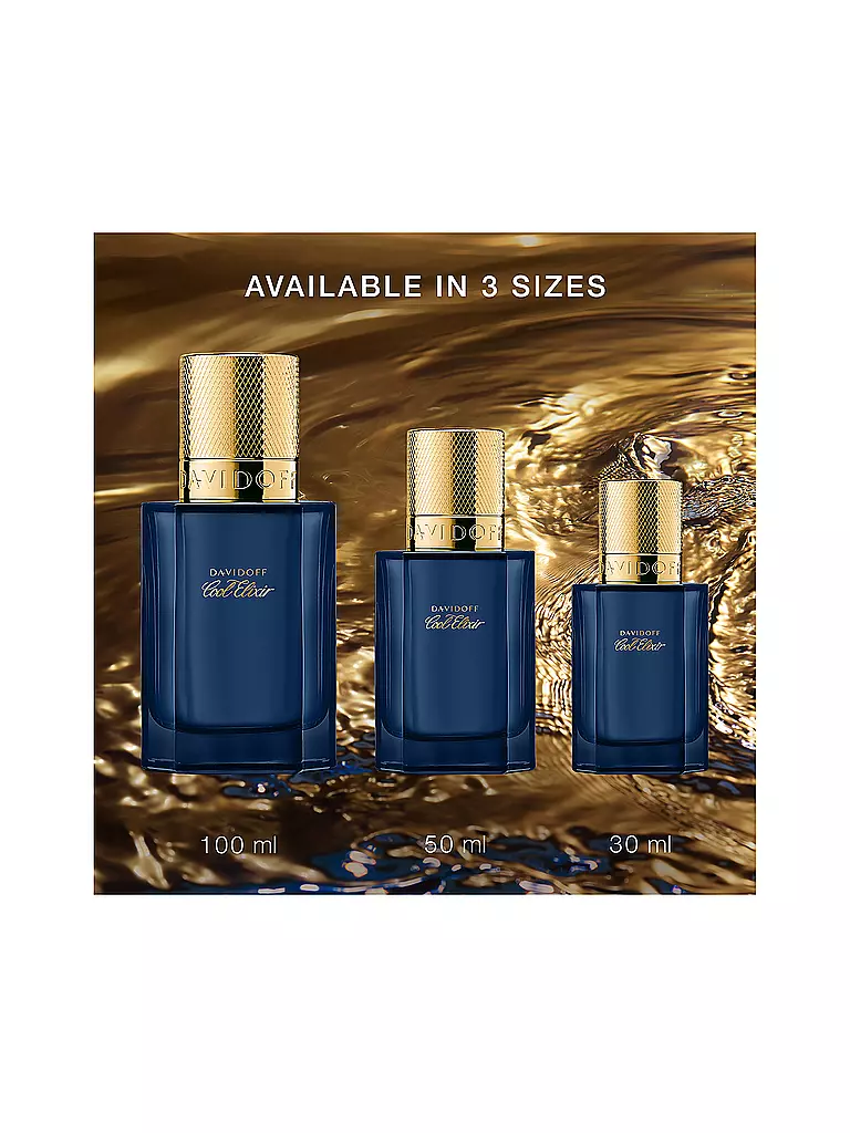 DAVIDOFF | Cool Elixir para hombre 100 ml | 
